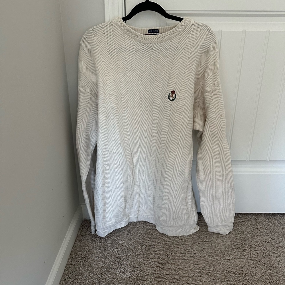 Chaps Ralph Lauren off white/cream Crewneck Sweater